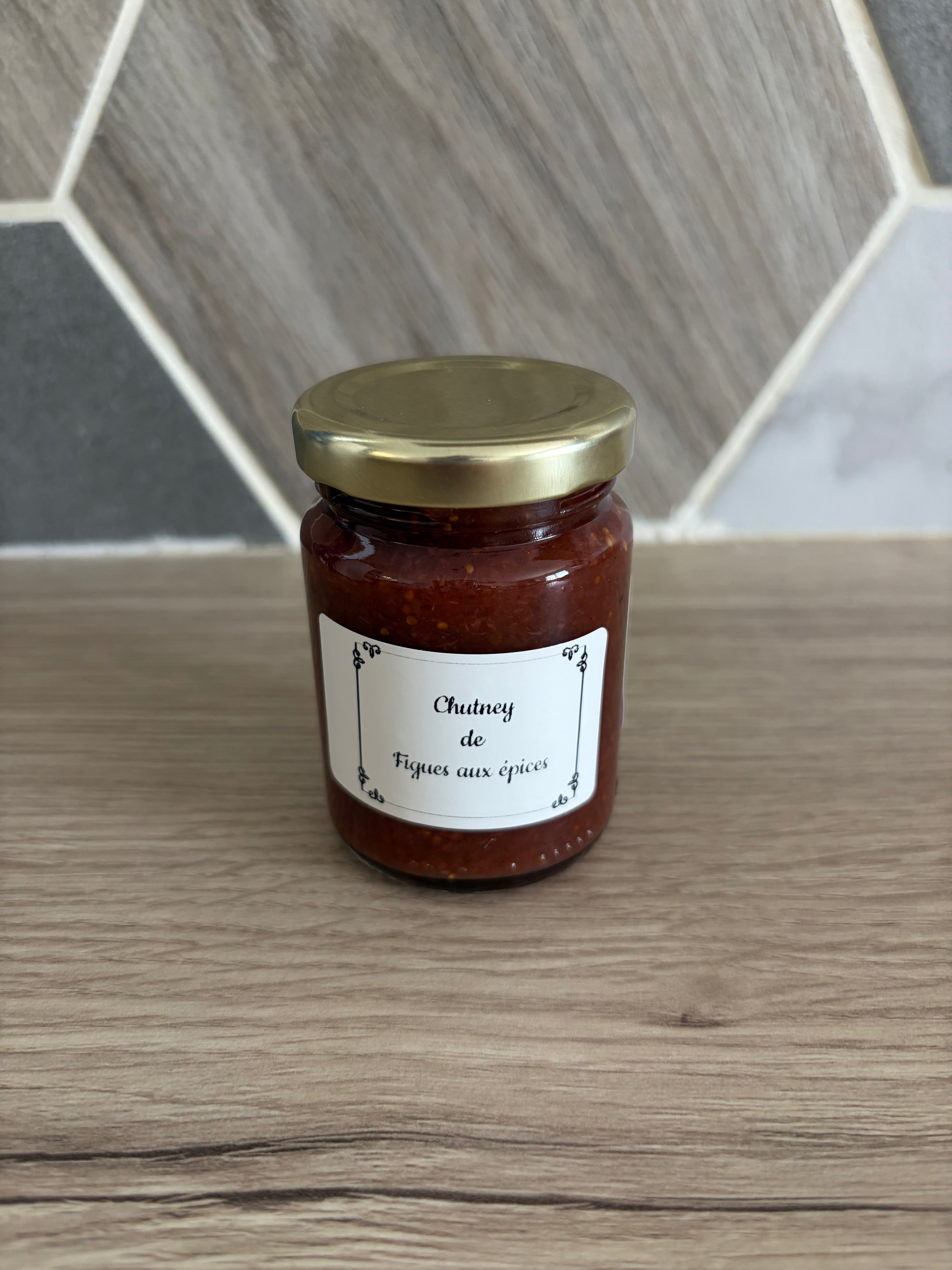 Chutney de figues aux épices