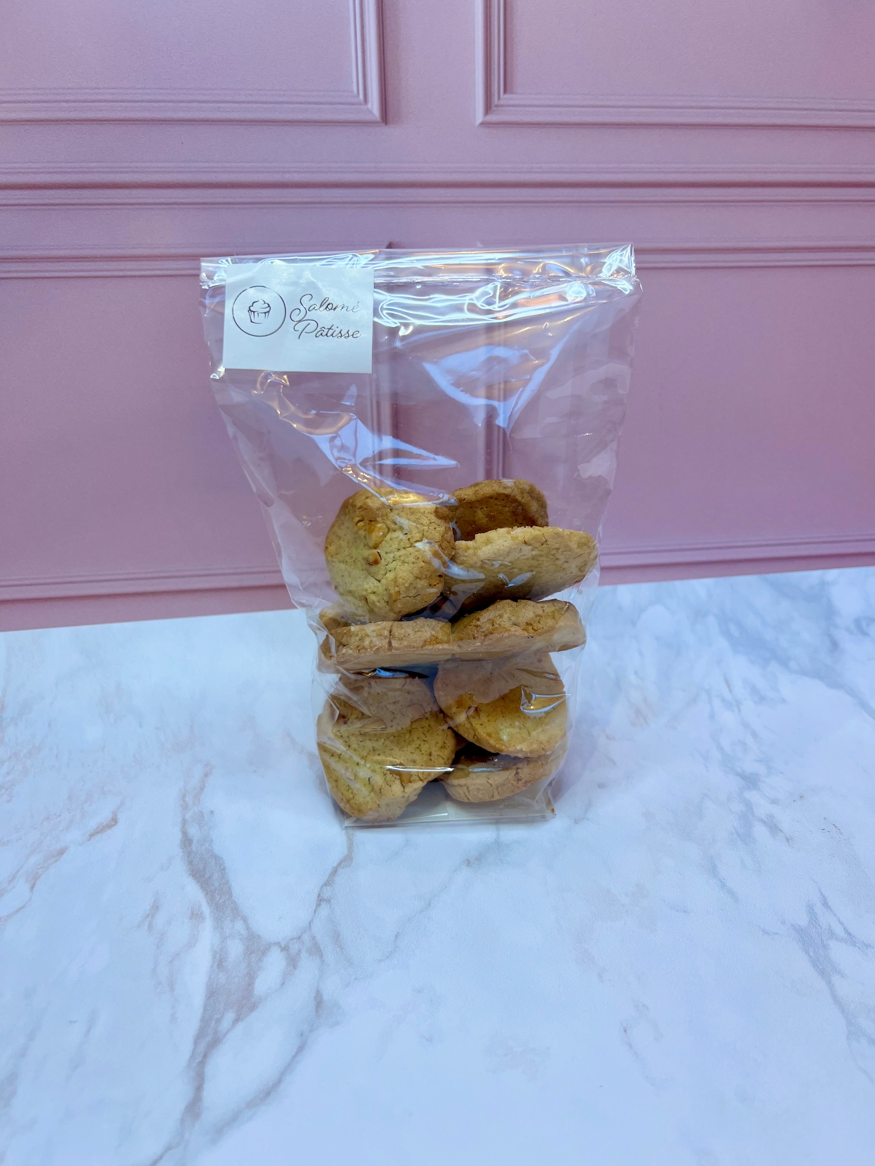 Sablés cacahuètes et fleur de sel